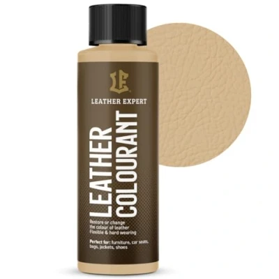 Bild av Leather Expert läderfärg färdig att använda hudfärg högkvalitativ hudfärger (beige, 50 ml)