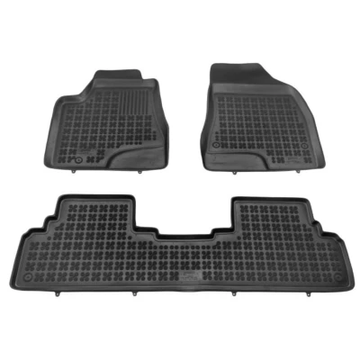 Bild av REZAW PLAST 202402 Ensemble de tapis sol Caoutchouc avant et arrière noir LEXUS: RX III