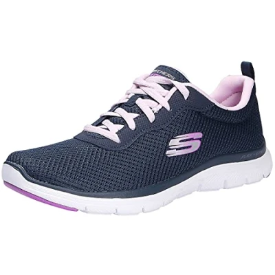 Bild av Skechers Dam Flex Appeal 4.0 Active Flow Sneaker, Marinblått Xsp, 42 EU