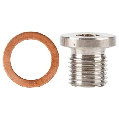 Bild av Suuonee Oxygen blindplugg, M12 1,25 mm Lambdasond Blind Plug Cap Bang Motorcyklar Cars Tillbeh?r