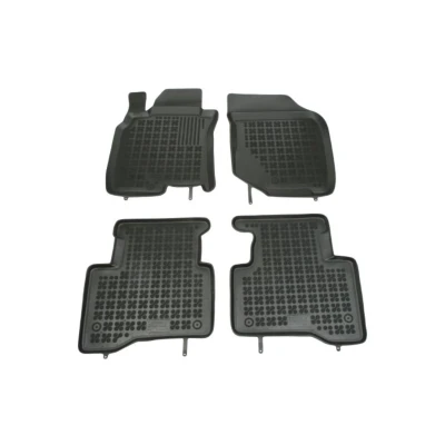 Bild av REZAW PLAST 201811 Ensemble de tapis sol Caoutchouc avant et arrière 4 noir Sur mesure NISSAN: X Trail