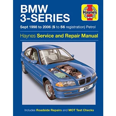 Bild av Haynes Reparationshandbok, Bmw 3 series Petrol, Universal, 4067, 9781844250677