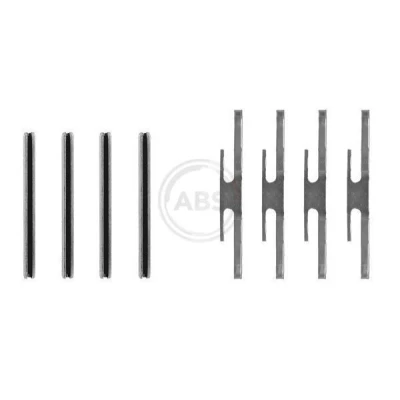 Bild av A.B.S. 0975Q Kit d&#039;accessoires, plaquette de frein à disque OPEL: Ascona B Berline, C Kadett E Berline