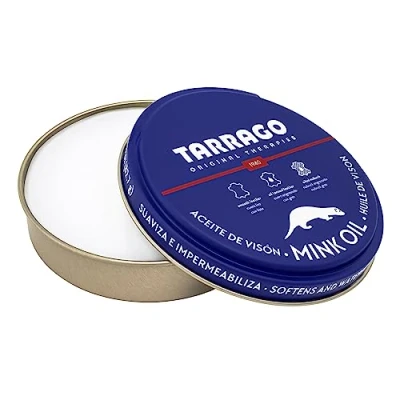 Bild av Tarrago Unisexvuxen mink olja dubbin 100 ml skobehandlingar &amp; putsar, Transparent (Neutral) 100.00
