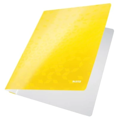 Bild av Leitz WOW Offertmapp, A4, laminerad kartong, 250 ark, gul, 30010016