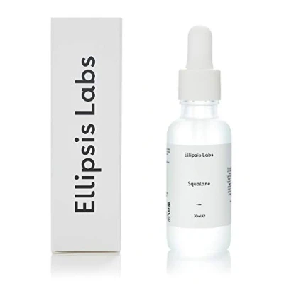 Bild av Squalaneolja från Ellipsis Labs, 100% naturlig olivoljebaserad squalaneolja, en djup fuktighetskräm för att rikta sig mot torr hud med anti aging egenskaper, 30 ml