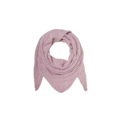 Bild av Vero Moda Vmcally Triangle Scarf Scarf, Storlek: One Size, Fuchsia pink/black melange