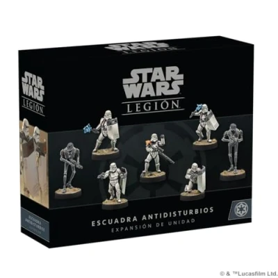 Bild av Atomic Mass Games Star Wars Legion: Riot Squad Miniatyrer Expansion Från 14 år för 2 spelare 12 timmar per spel Svenska