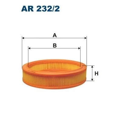 Bild av Luftfilter FILTRON AR 232/2