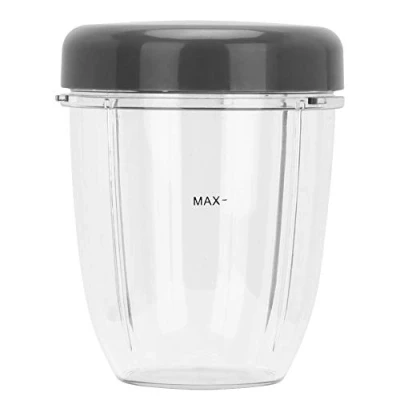 Bild av Nutri Bullet 18 oz, 24 32 oz reservdelar, reservmuggar + lock delsats för 900 W mixer flersidig förpackning (3#)