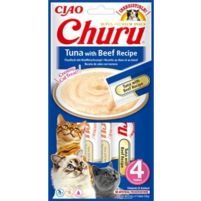 Bild av Churu Cat Tuna with Beef 4 st