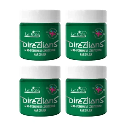Bild av La Riche Directions halvpermanent hårfärg 100 ml burk 4 pack (äppelgrön)