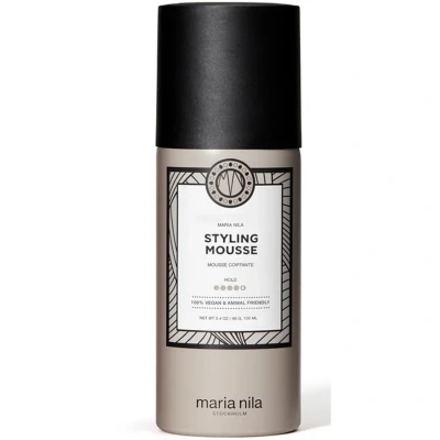 Bild av Maria Nila Styling Mousse 100 ml, Håll 4/5, Ger volym &amp; minskar statiskt hår, Antioxidant Bevarar hårfärg, 100% Vegan Sulfat/Parabenfri