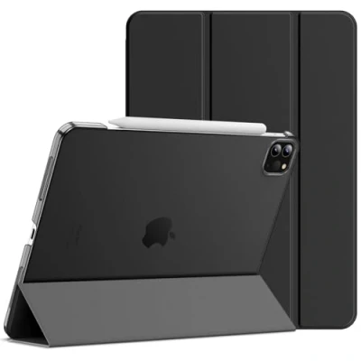 Bild av JETech Fodral för iPad Pro 11 Tum, Modell 2022/2021/2020, Kompatibelt med Penna, Omslag Automatisk Väckning/Sömn (Svart)
