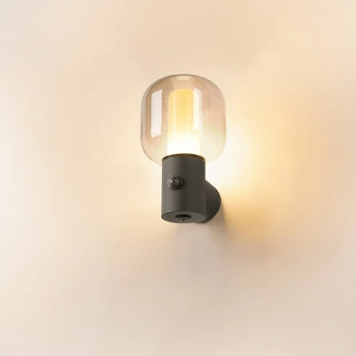 Bild av SLV Ovalisk Sensor utomhus vägglampa CCT