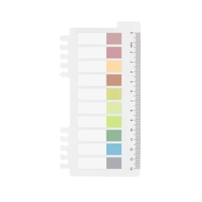 Bild av Ordinate transparenta klisterlappar, plast, självhäftande markörer, sidomarkörer, anteckningar, bokmärken, bullet journal tillbehör (E 200 stycken Dreamy Garden)