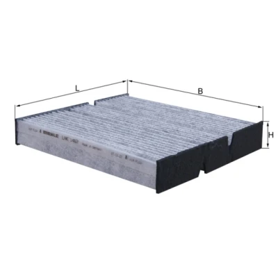 Bild av Filter, kupéventilation KNECHT LAK 1467