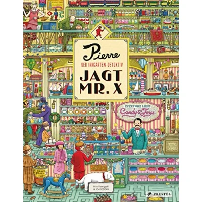 Bild av Pierre, der Irrgarten Detektiv, jagt Mr. X: 2