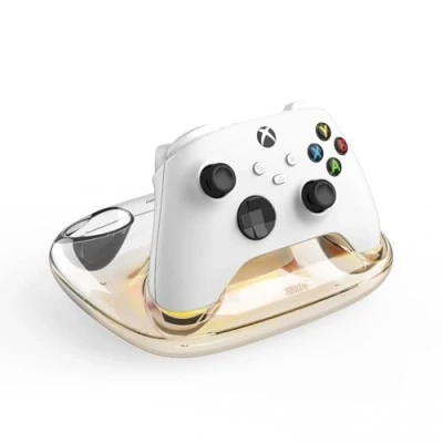 Bild av 8BitDo Dual Charging Dock For Xbox Wireless Controllers White. EU PLUG POWER ADAPTER, BATTERIES INCLUDED