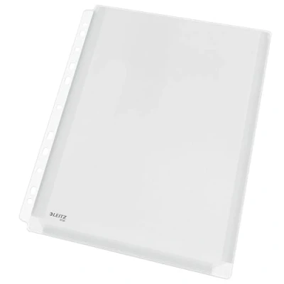 Bild av Leitz A4 Premium transparent plast expanderande fickmapp paket med 10, svart, 170 mikron