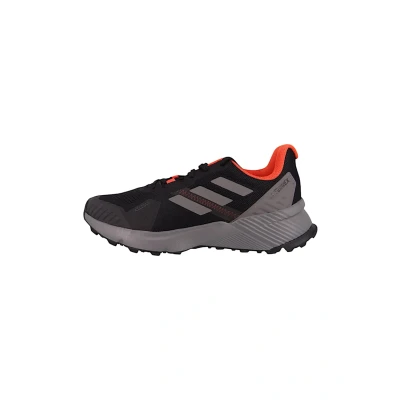 Bild av adidas För Män Terrex Soulstride Trail Running Shoes, core black/grey four/semi impact orange, 50 2/3 EU