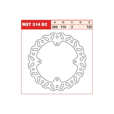 Bild av Bromsskiva TRW MST314EC