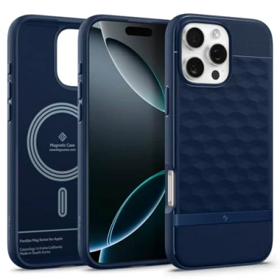 Bild av Spigen Caseology Parallax MagSafe Midnight Blue iPhone 16 Pro