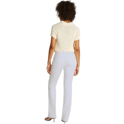 Bild av TOMMY HILFIGER BOOTCUT RW WHITE WW0WW44362, vit, 2830, Vit (Th Optic White), 30W / 28L