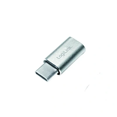 Bild av LogiLink AU0041 mikro USB (hona) till C (kontakt) adapter, silver
