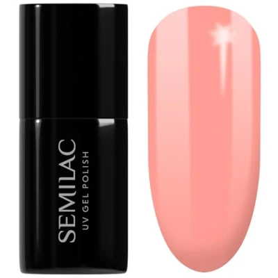 Bild av Semilac UV nagellack 055 persika mjölk 7 ml kollektion Special Day