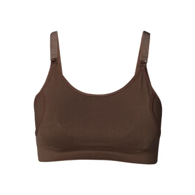 Bild av Noppies Maternity Essentials Seamless Pumping AND Nursing BRA MAE Sensil Breeze Topp, Storlek: XS, Coffee bean