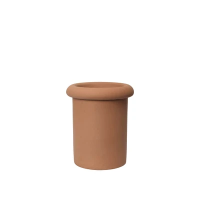 Bild av Ferm Living Rollo Pot Blomkruka H36 Terracotta W31 x D31 cm