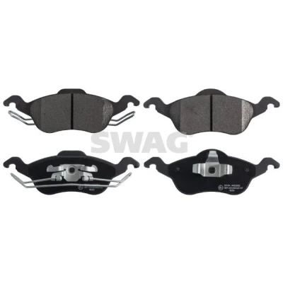 Bild av SWAG 50 91 6279 Jeu de plaquettes frein Essieu avant contact signal d&#039;usure exclu avec clip piston FORD: Focus Mk1 3/5 portes
