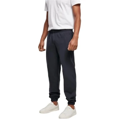Bild av Build Your Brand herr joggingbyxor, basic sweatpants, sportbyxor för män finns i många färger, storlekar XS 7XL, marinblå, M