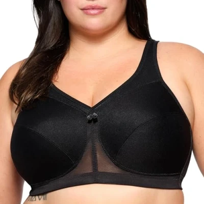 Bild av Glamorise MagicLift Active Support BH för kvinnor 1005, Svart, 85J