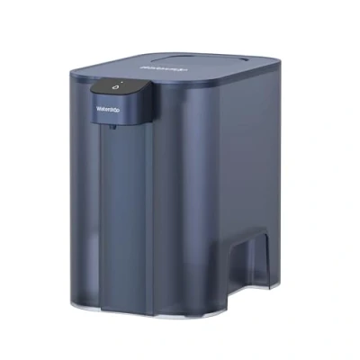 Bild av Waterdrop Mega Instant Electric Water filter kanna med 3 månaders filter, 6 L bänkskiva vattenfilter system, minskar klor, bly, kvicksilver, PFAS, PFOA/PFOS, 757 liter, blå (1 ingår)