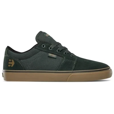 Bild av etnies Barge LS Klassisk skatelook, slank vulkaniserad siluett, robust bepansrad krage, förstärkt vulkanisering, dämpad passform, vardagliga sneakers