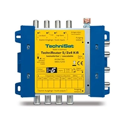 Bild av TechniSat TechniRouter 5/2x4 K R Satellit/jord signalmultiomkopplare