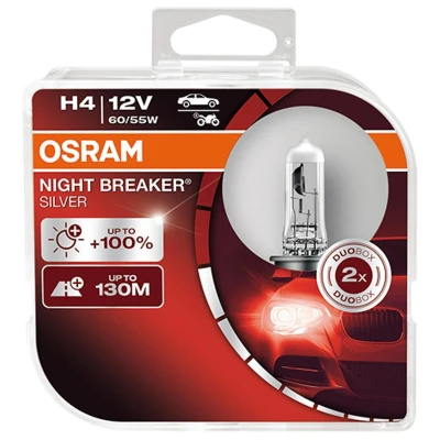 Bild av OSRAM 64193NBS HCB Ampoule, projecteur longue portée H4 12V 60/55W Halogène VOLKSWAGEN: Bora Berline, Transporter 6, HONDA: CR V 1, SKODA: Fabia 2