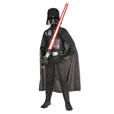 Bild av Rubie&#039;s Official Disney Star Wars Darth Vader dräkt för barn, storlek ålder 1113 år