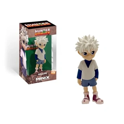 Bild av MINIX Killua figur Hunter x 12 cm samlarobjekt för utställning, presentidé barn och vuxna, samlare, animefans MN12060