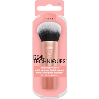Bild av Real Techniques Mini resestorlek expert ansikte makeup borste för foundation (förpackning och handtagsfärg kan variera), 1 St