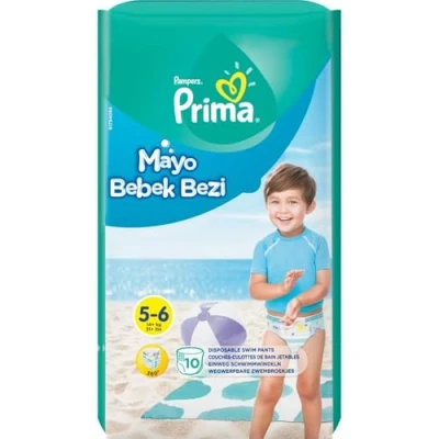 Bild av Pampers Splashers, Size 5 6, 10 disposable swim diapers, reliable protection in the water