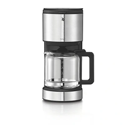 Bild av WMF 0412150011 Stelio Glas Kaffebryggare 1,25l 10 Koppar Extern Nivåindikator Droppstopp Översvämningsskydd Automatisk Avstängning 1000 W