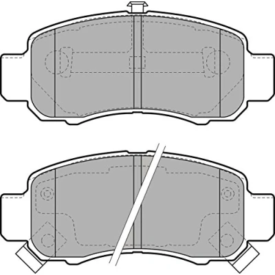 Bild av Bromsbeläggsats, Framaxel, honda insight, 06450 S34 000, S3Y 010, A00, 06450S3YE60, 45022 E50,