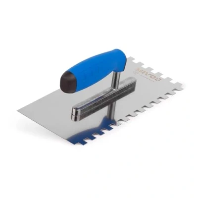 Bild av Mivos murslev 10 x mm med mjukt grepp rostfritt stål tandslev 270 130 takspade tänder Rostfri tandad Tillverkad i EU