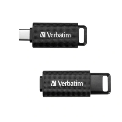 Bild av Verbatim Store &#039;n&#039; Go USB C sticka, kompakt minne med 128 GB datalagring, bärbart i svart, perfekt för mobiltelefon, bärbar dator, PC och dator