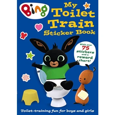 Bild av Bing: My Toilet Train Sticker Book: The perfect book for potty training toddlers, with rewards, puzzles, and activities