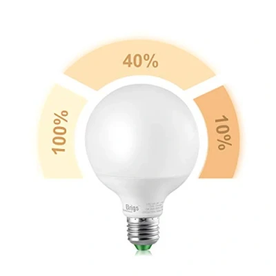 Bild av Elrigs E27 LED glödlampa, 3 stegs dimning, varm vit (3000K), 12W 4W 2W, 1100/350/150 lumen, 100W 60W 25W ekvivalent, i 1 SceneSwitch glödlampa