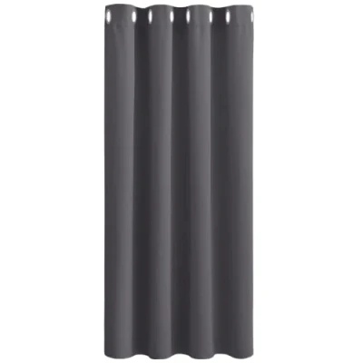 Bild av PONY DANCE gardiner ogenomskinlig öljettgardin 1 styck gardin termiska för sovrum/vardagsrum, B 132 cm